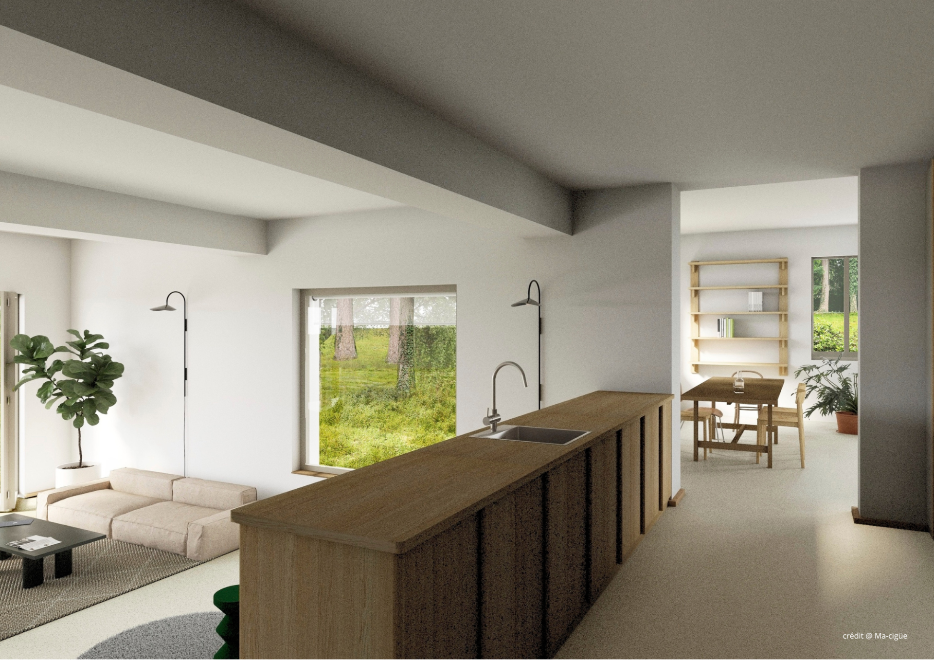 appartement 3 Pièces en vente sur BARBIZON (77630)