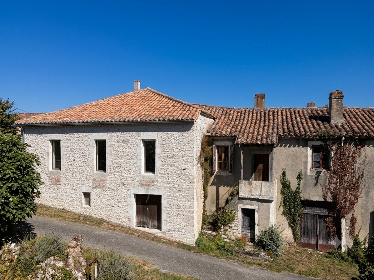 fermette 8 Pièces en vente sur MONTAIGU DE QUERCY (82150)