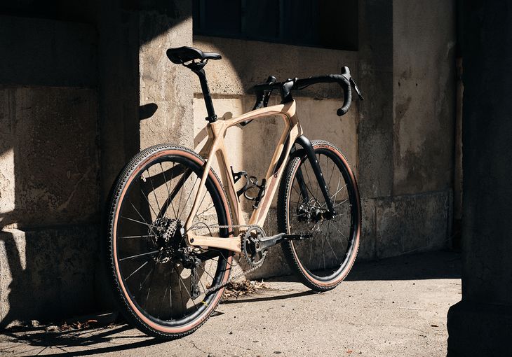 The wooden bike of the Ateliers Gonnel